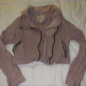 Free People Pink Little Jacket